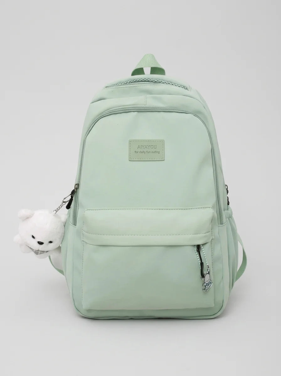 Sac nylon 16 pouces lycée quotidien moderne - Vue 4 - Sac