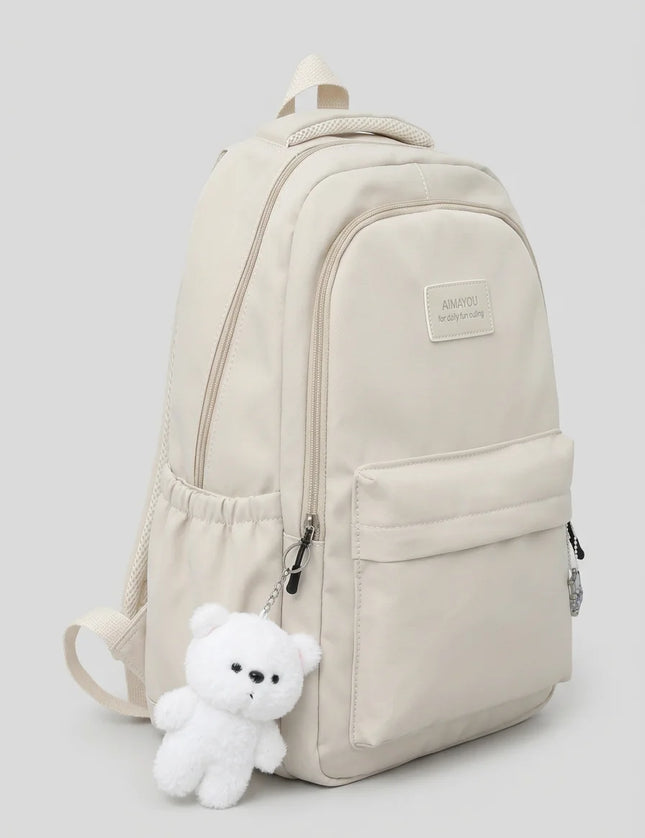 Sac nylon 16 pouces lycée quotidien moderne - Vue 4 - Sac