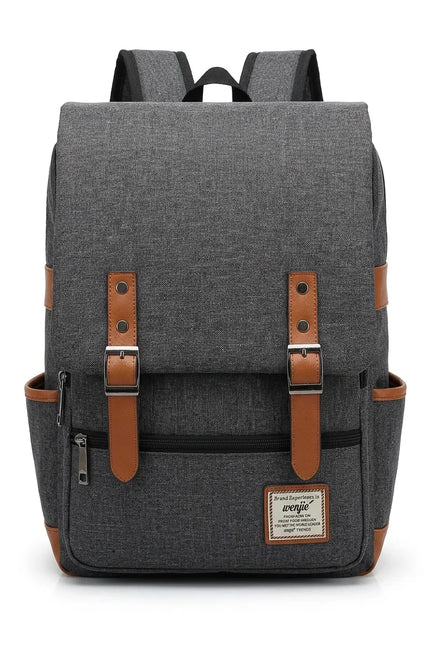 Sac nylon 16 pouces ordinateur vintage décontracté - Vue 1 - Sac