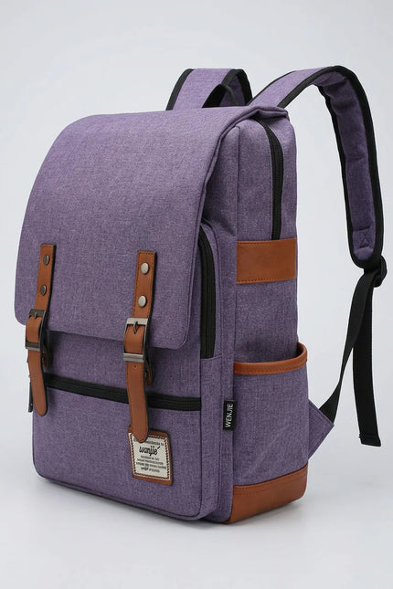 Sac nylon 16 pouces ordinateur vintage décontracté - Vue 2 - Sac