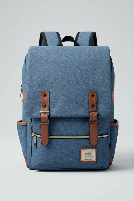 Sac nylon 16 pouces ordinateur vintage décontracté - Vue 5 - Sac