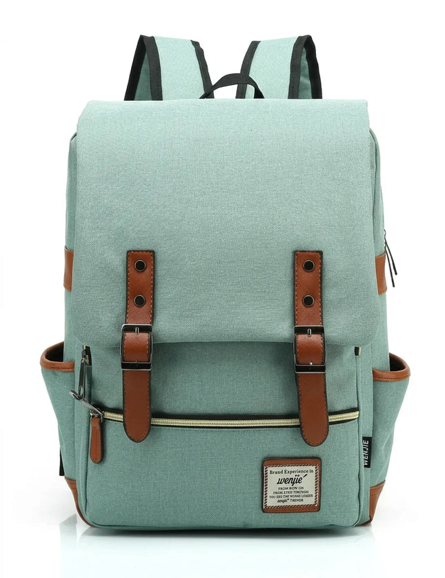 Sac nylon 16 pouces ordinateur vintage décontracté - Vue 5 - Sac