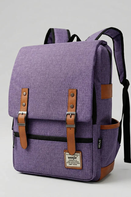 Sac nylon 16 pouces ordinateur vintage décontracté - Vue 6 - Sac
