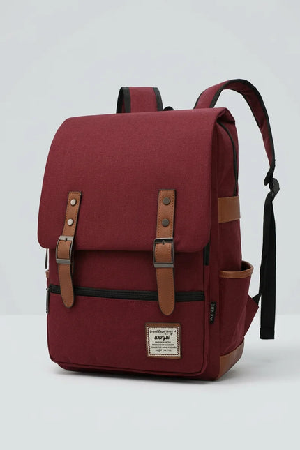Sac nylon 16 pouces ordinateur vintage décontracté - Vue 7 - Sac
