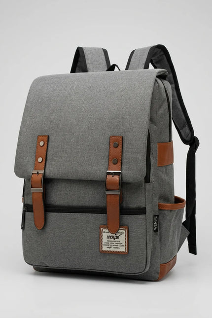 Sac nylon 16 pouces ordinateur vintage décontracté - Vue 9 - Sac